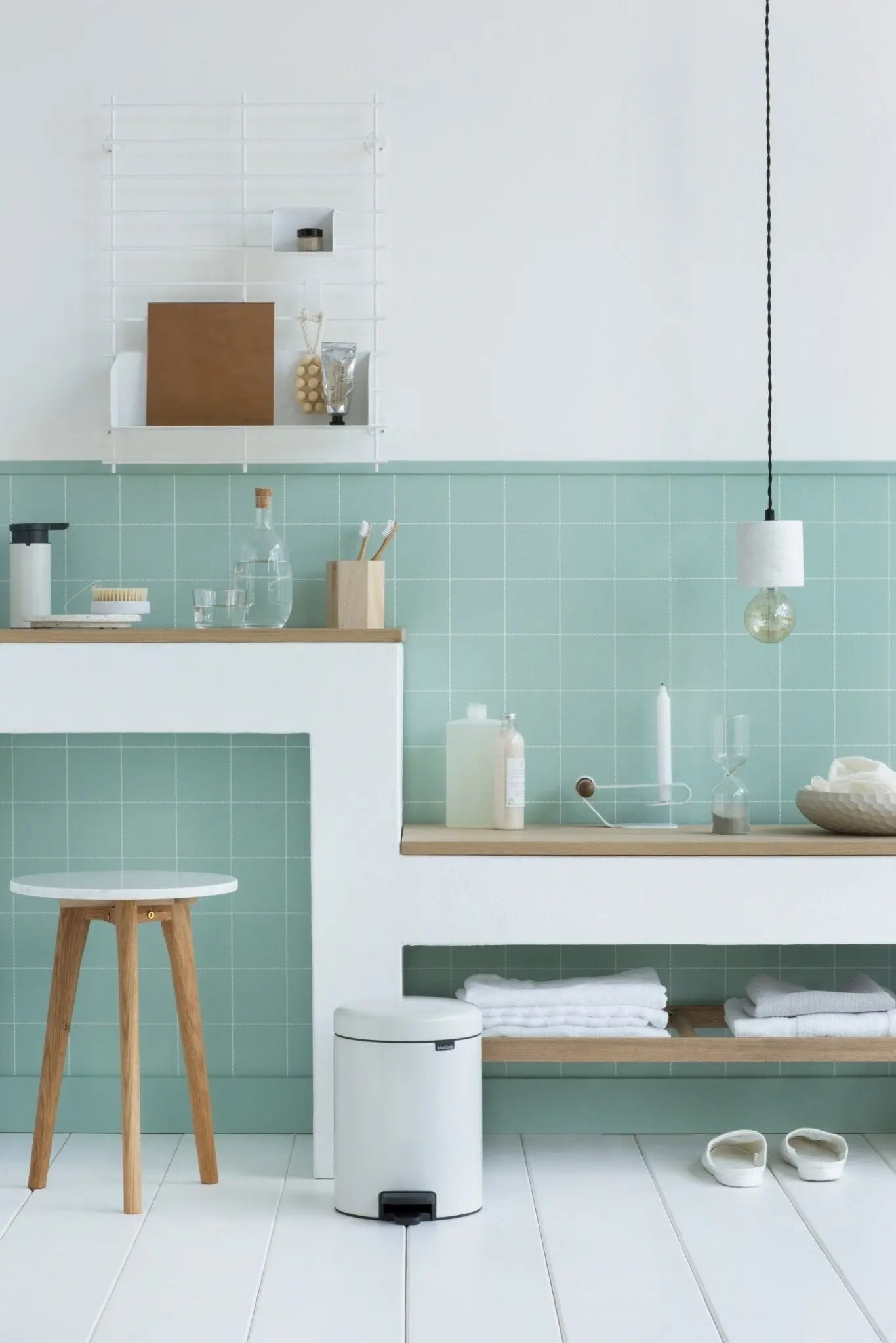 Brabantia NewIcon poljinroska-astia 5L valkoinen - Laatukaluste