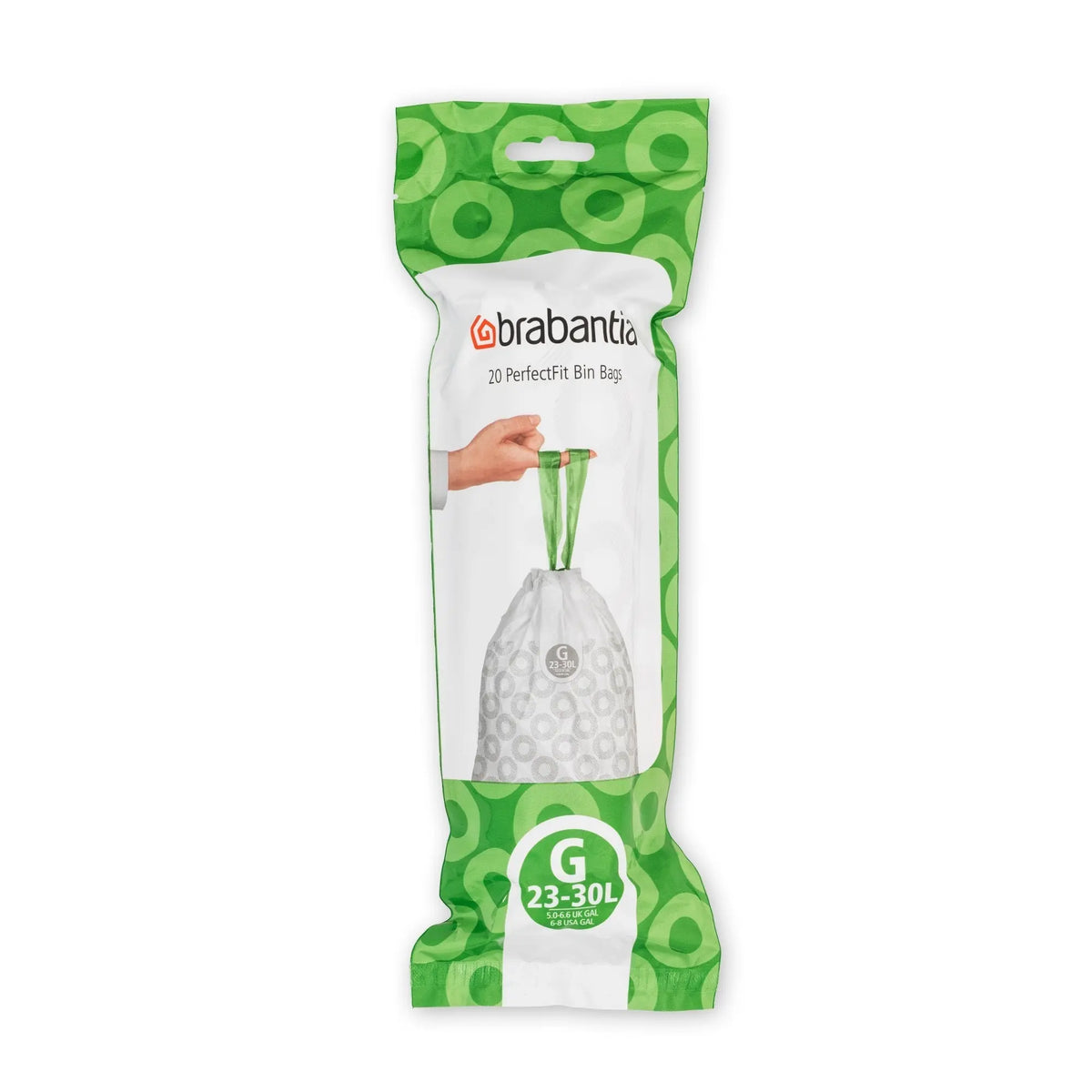 Brabantia PerfectFit 30L roskapussi 20kpl - Laatukaluste