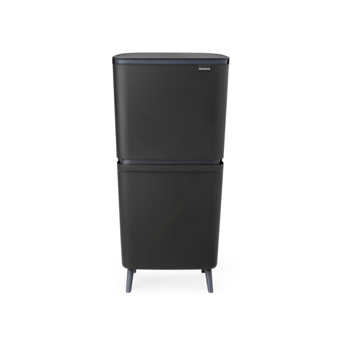 Brabantia SortUp Hi 10+10+25L kierrätysastia tummanharmaa Brabantia