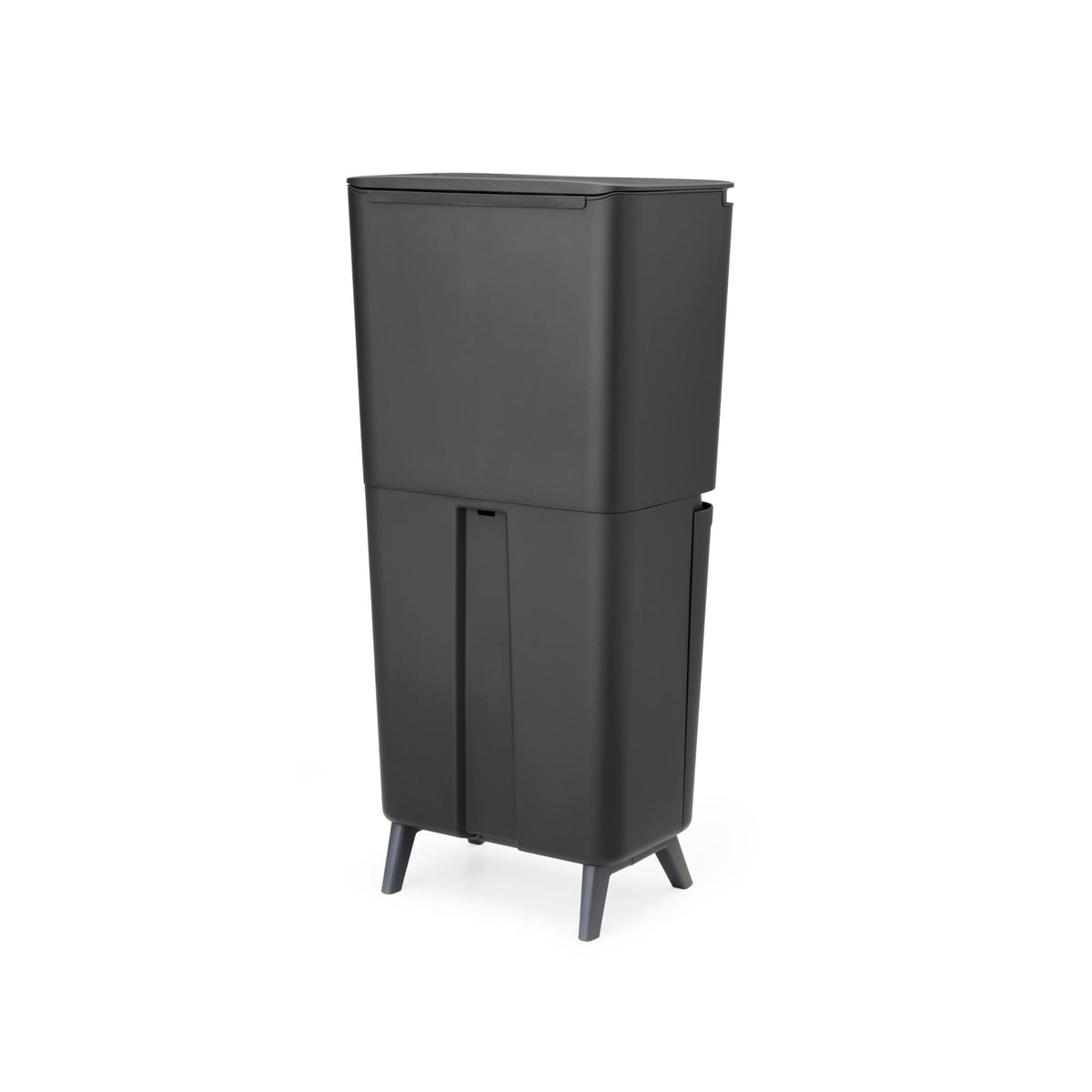 Brabantia SortUp Hi 10+10+25L kierrätysastia tummanharmaa Brabantia
