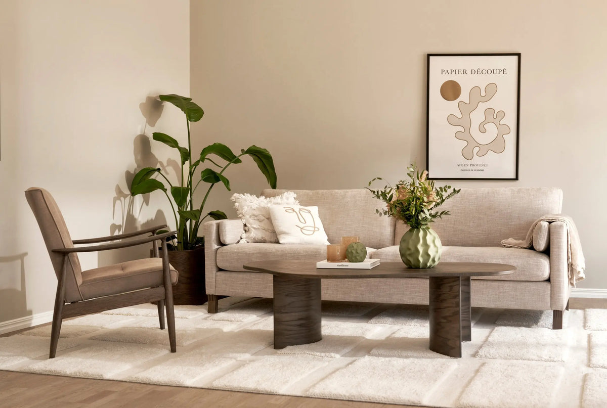 Bröderna Anderssons Curve sohvapöytä öljytty tammi Bröderna Anderssons