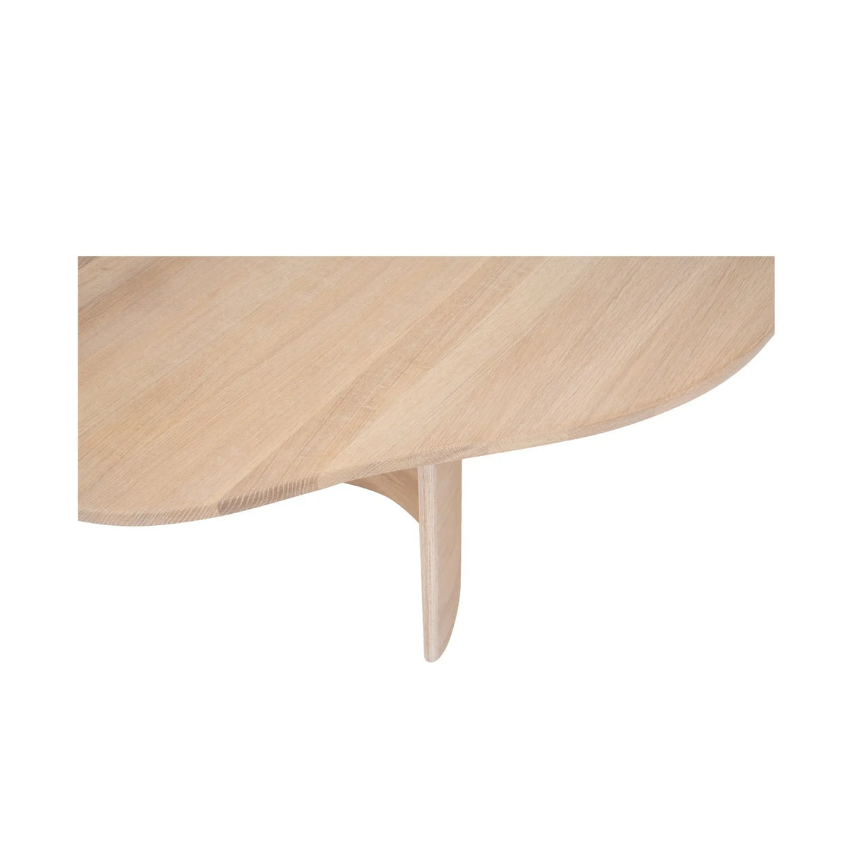 Bröderna Anderssons Curve sohvapöytä valkopigmentoitu tammi Bröderna Anderssons