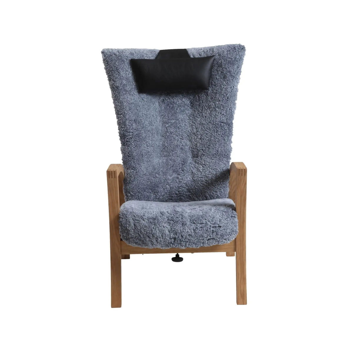 Bröderna Anderssons Focus lepotuoli+rahi öljytty tammi/sininen Bröderna Anderssons