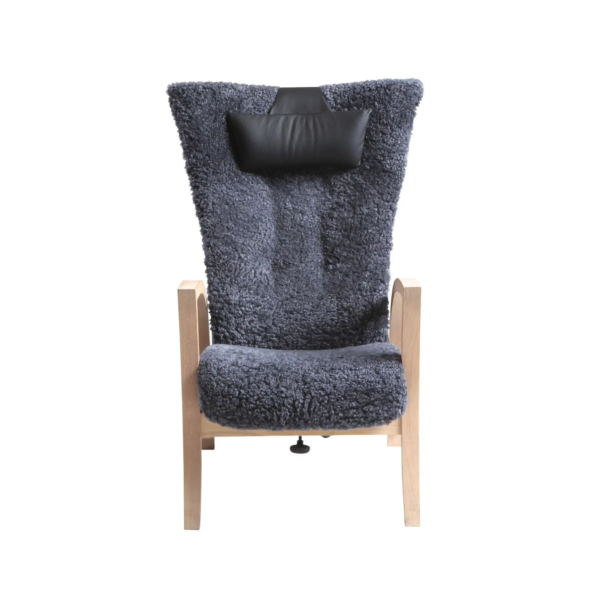 Bröderna Anderssons Focus lepotuoli+rahi valkopigmentoitu tammi/harmaa Bröderna Anderssons