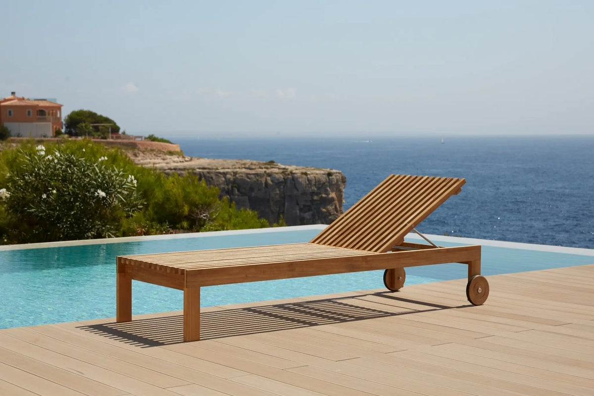 Cane-line Amaze aurinkotuoli tiikki - Laatukaluste