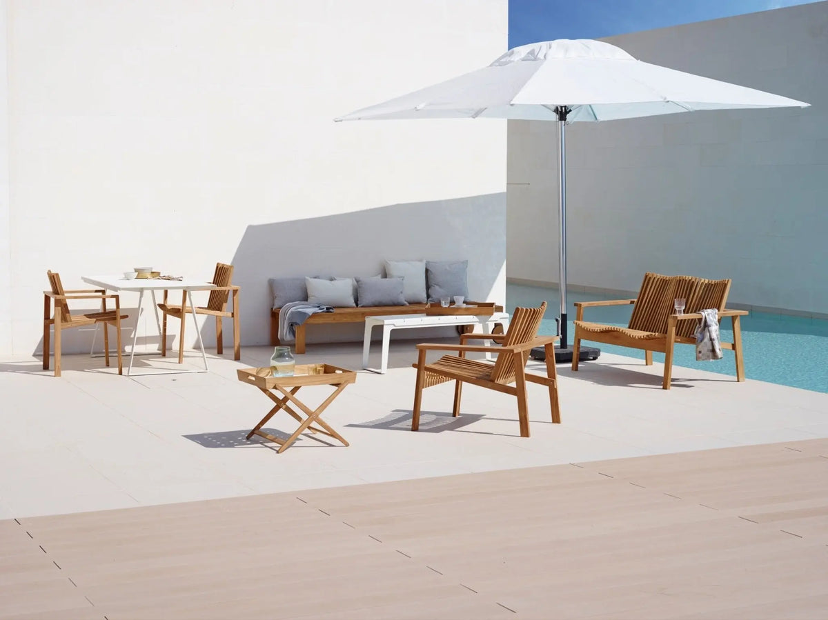 Cane-line Amaze aurinkotuoli tiikki - Laatukaluste