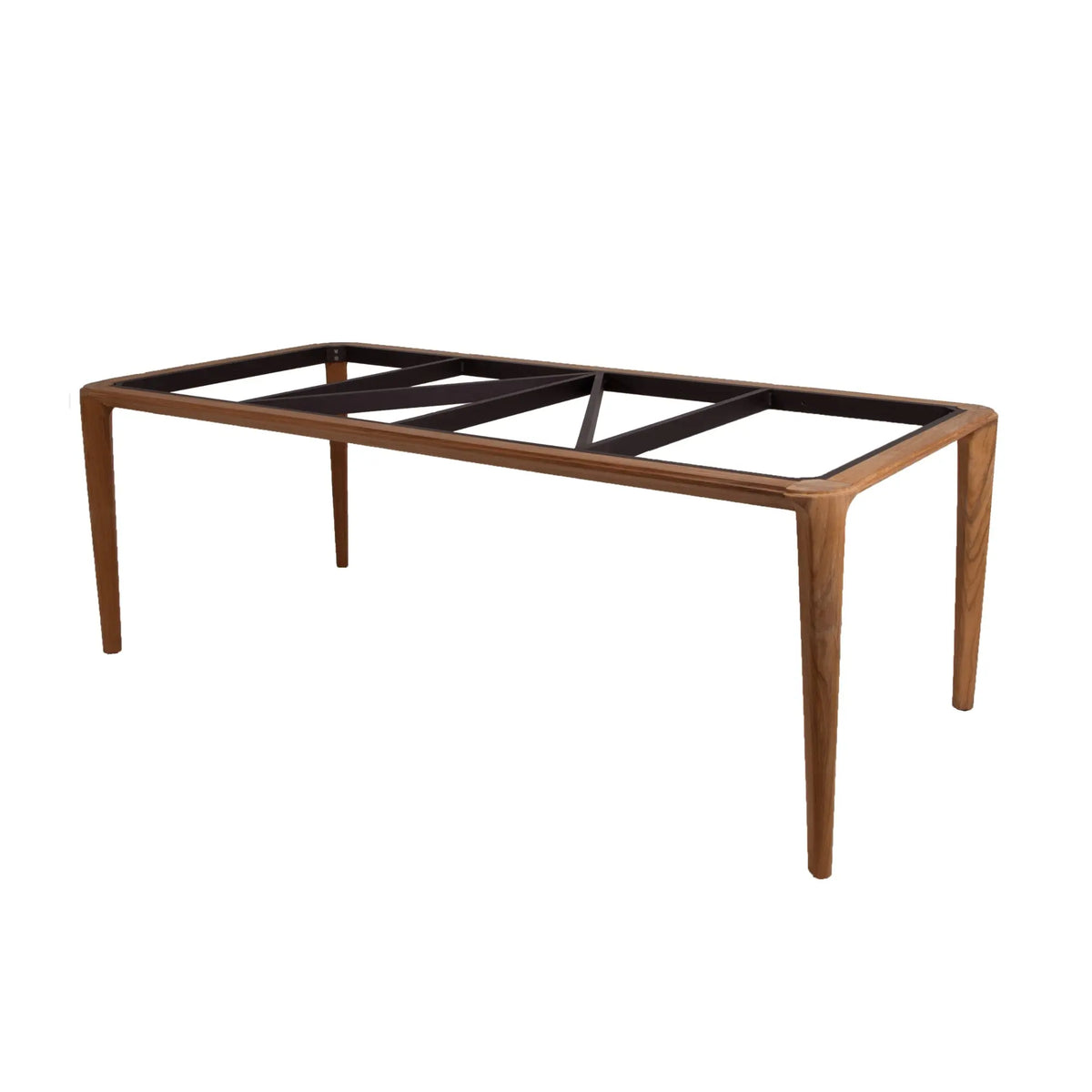 Cane-line Aspect pöytä 210x100 tiikki/musta Cane-line