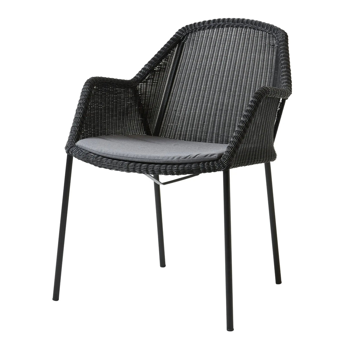 Cane-line Breeze tuoli musta Cane-line