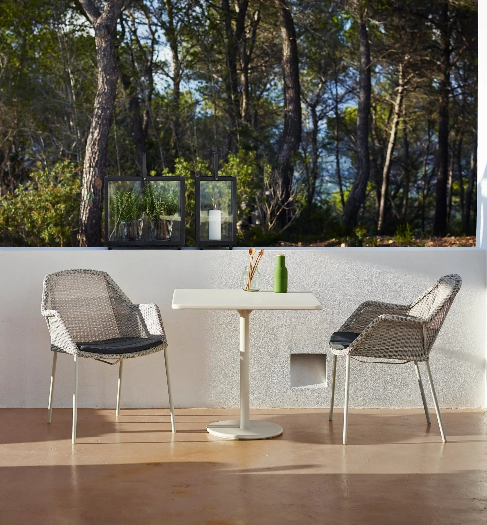 Cane-line Breeze tuoli vaaleanharmaa - Laatukaluste