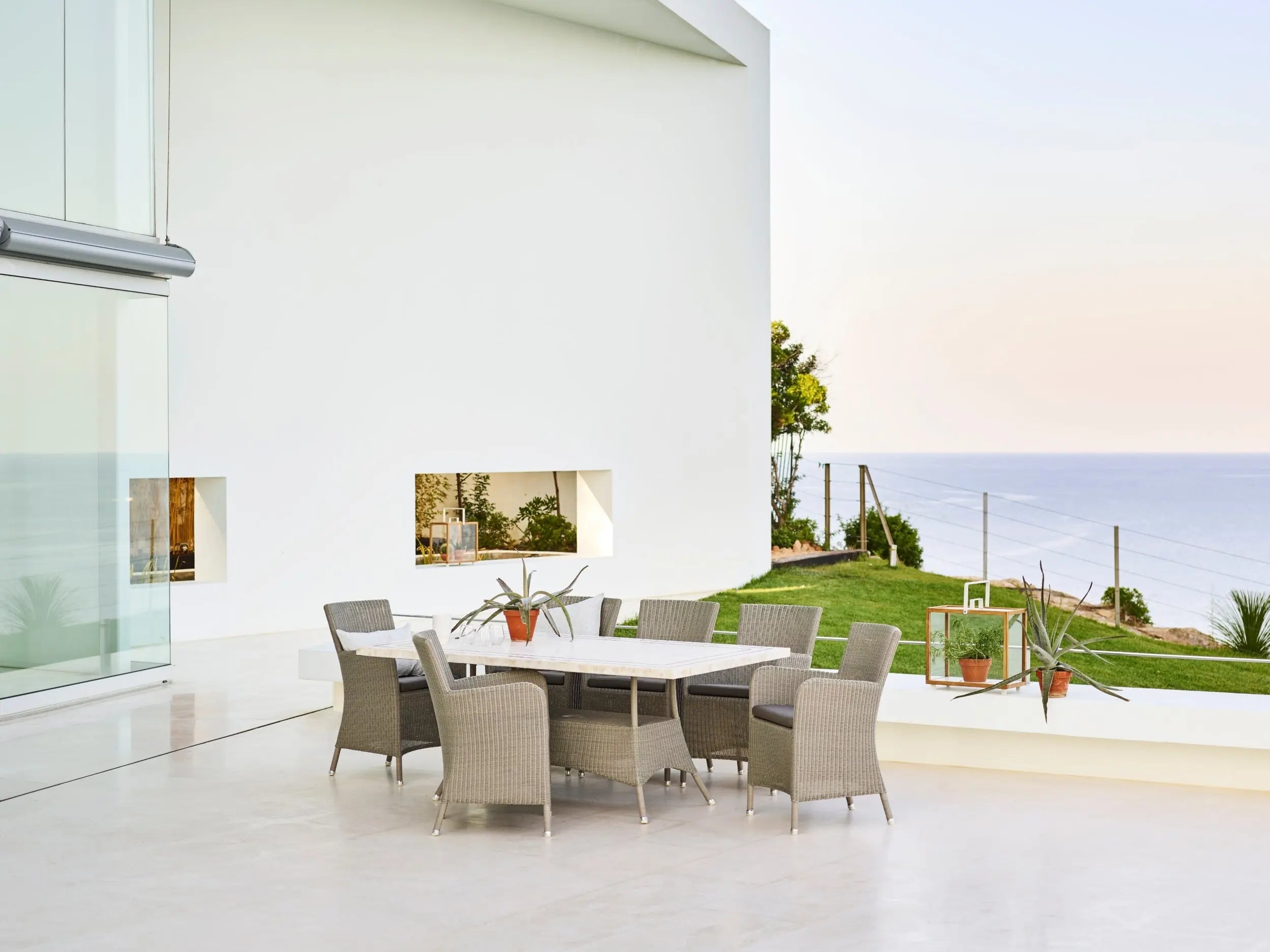 Cane-line Hampsted tuoli taupe Cane-line