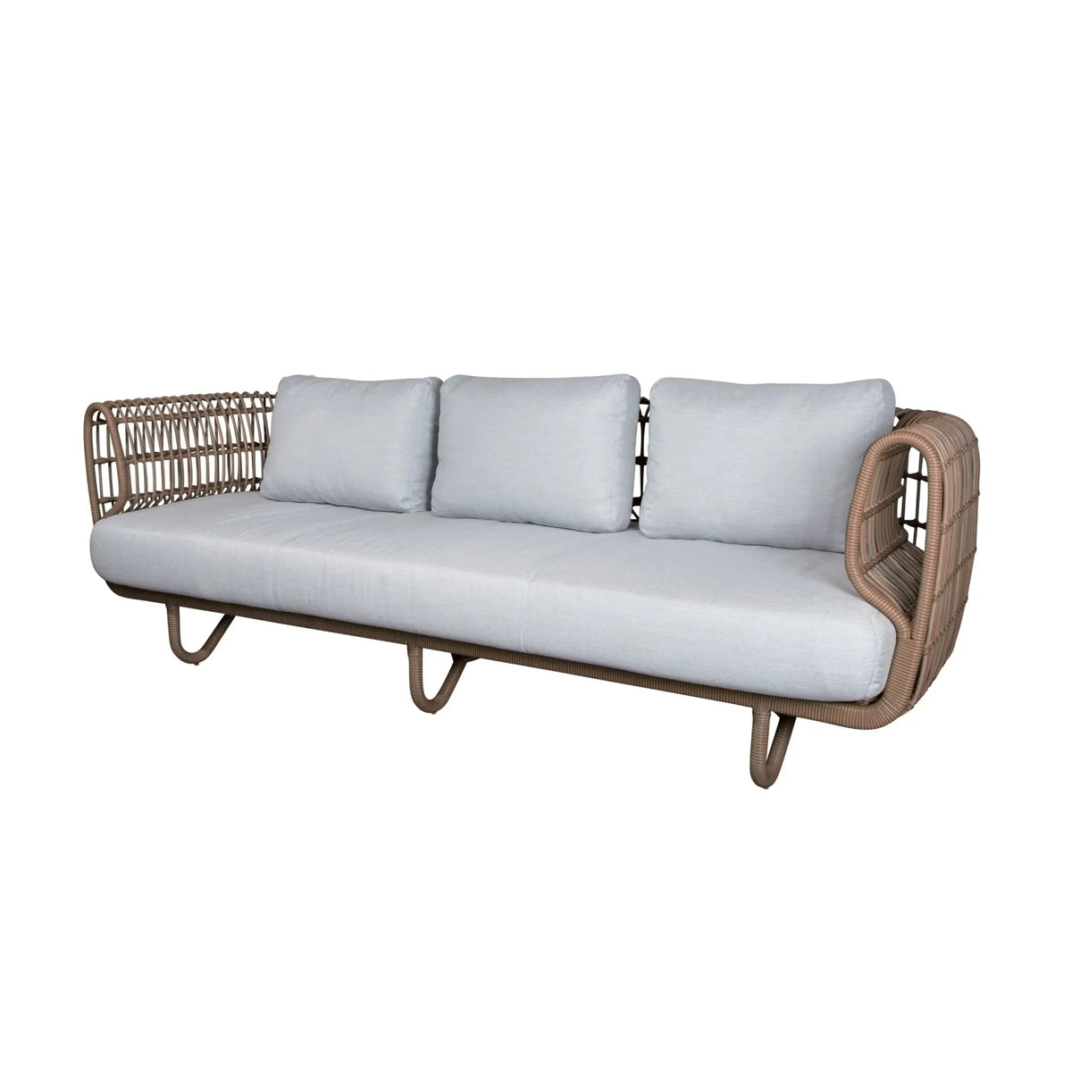 Cane-line Nest 3-ist. sohva ruskea Cane-line