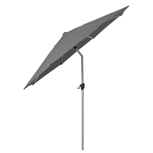 Cane-line Sunshade kallistuva aurinkovarjo 300cm hopea/antrasiitti Cane-line