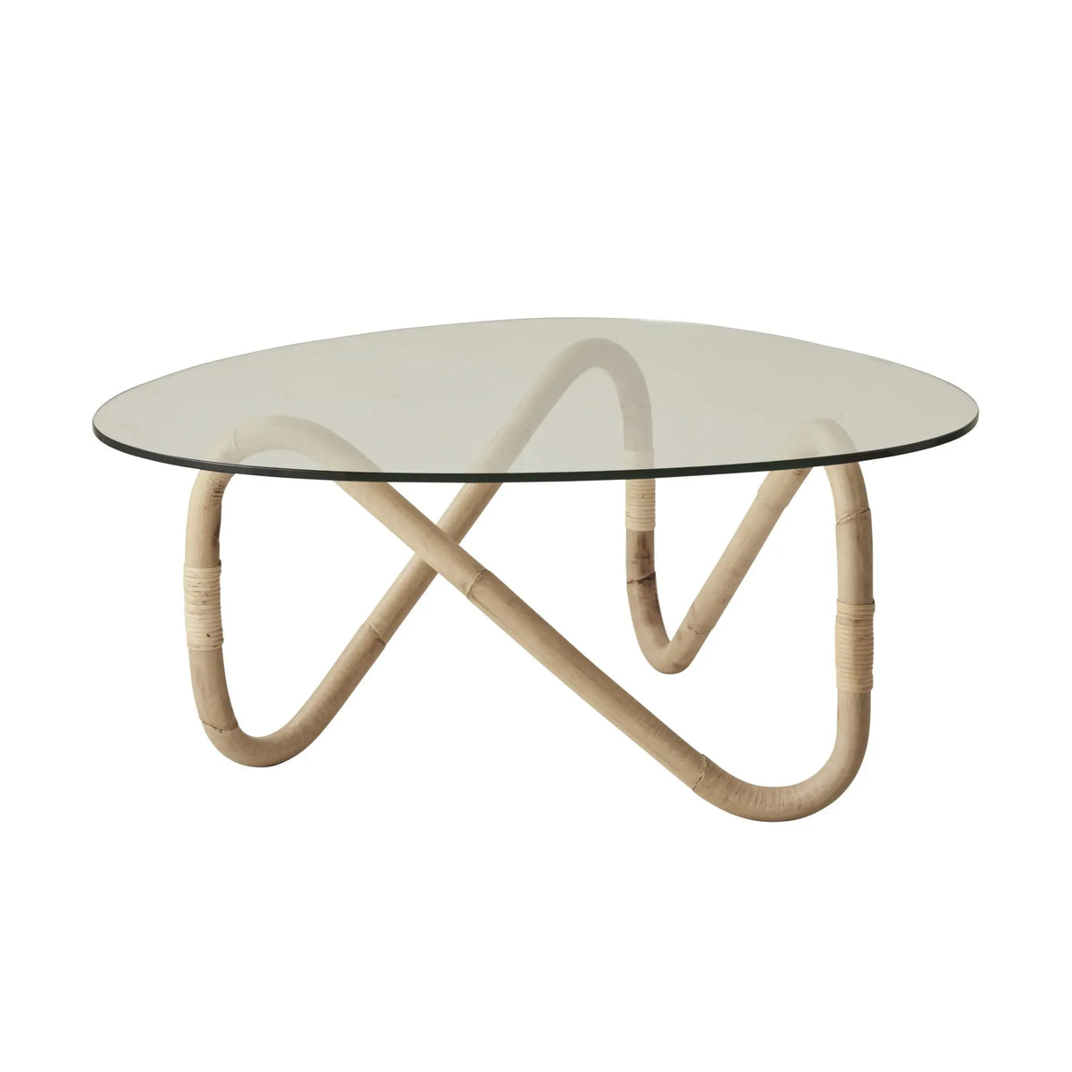 Cane-line Wave sohvapöytä alumiini/lasi - Laatukaluste