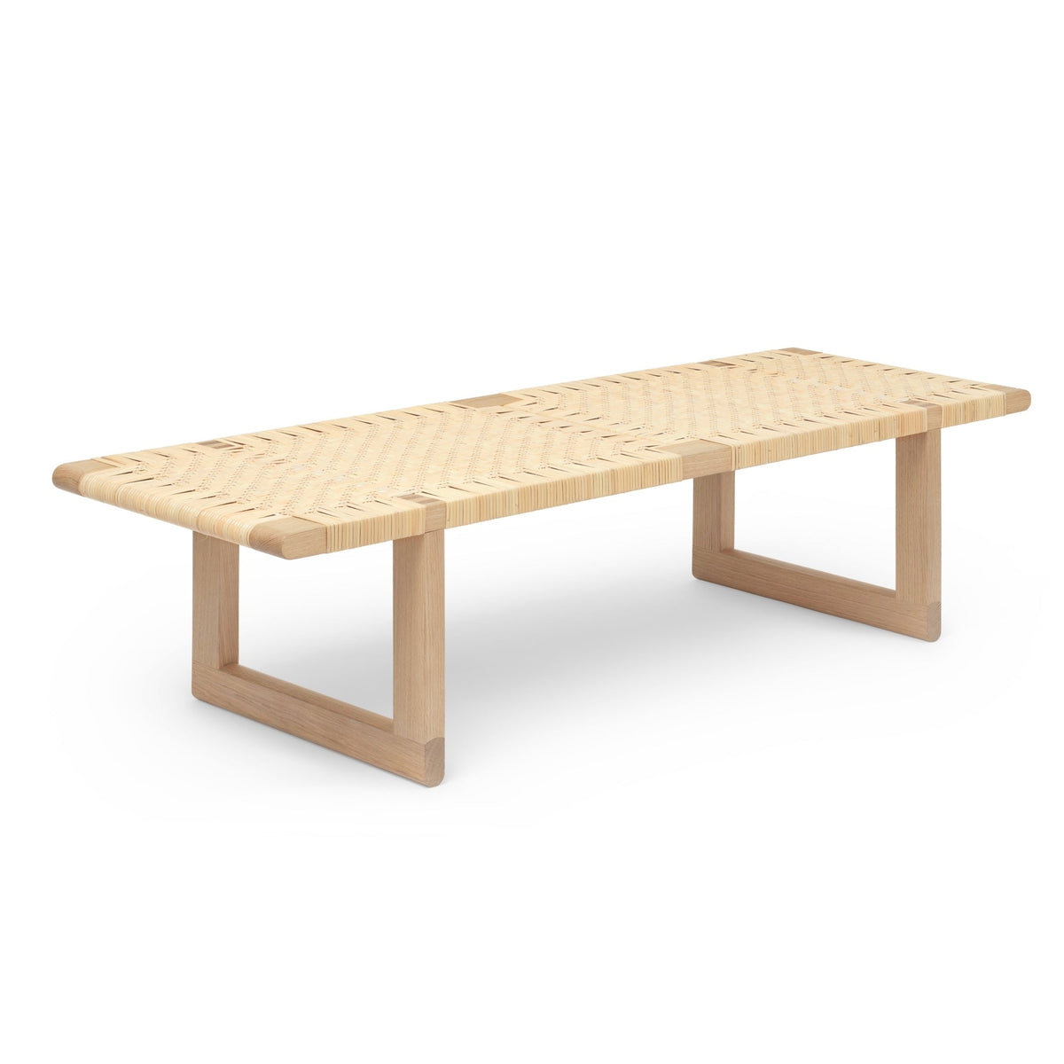 Carl Hansen & Søn BM0488L Table Bench öljytty tammi - Laatukaluste