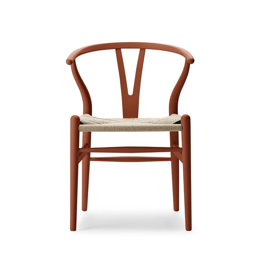 Carl Hansen & Søn CH24 Wishbone Soft Terracotta pyökki/luonnonväri - Laatukaluste