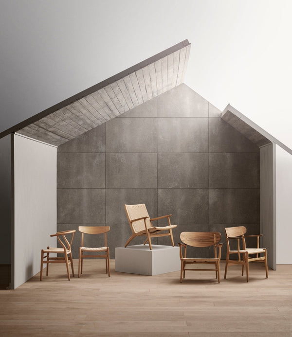 Carl Hansen & Søn CH25 lepotuoli öljytty tammi/luonnonväri - Laatukaluste
