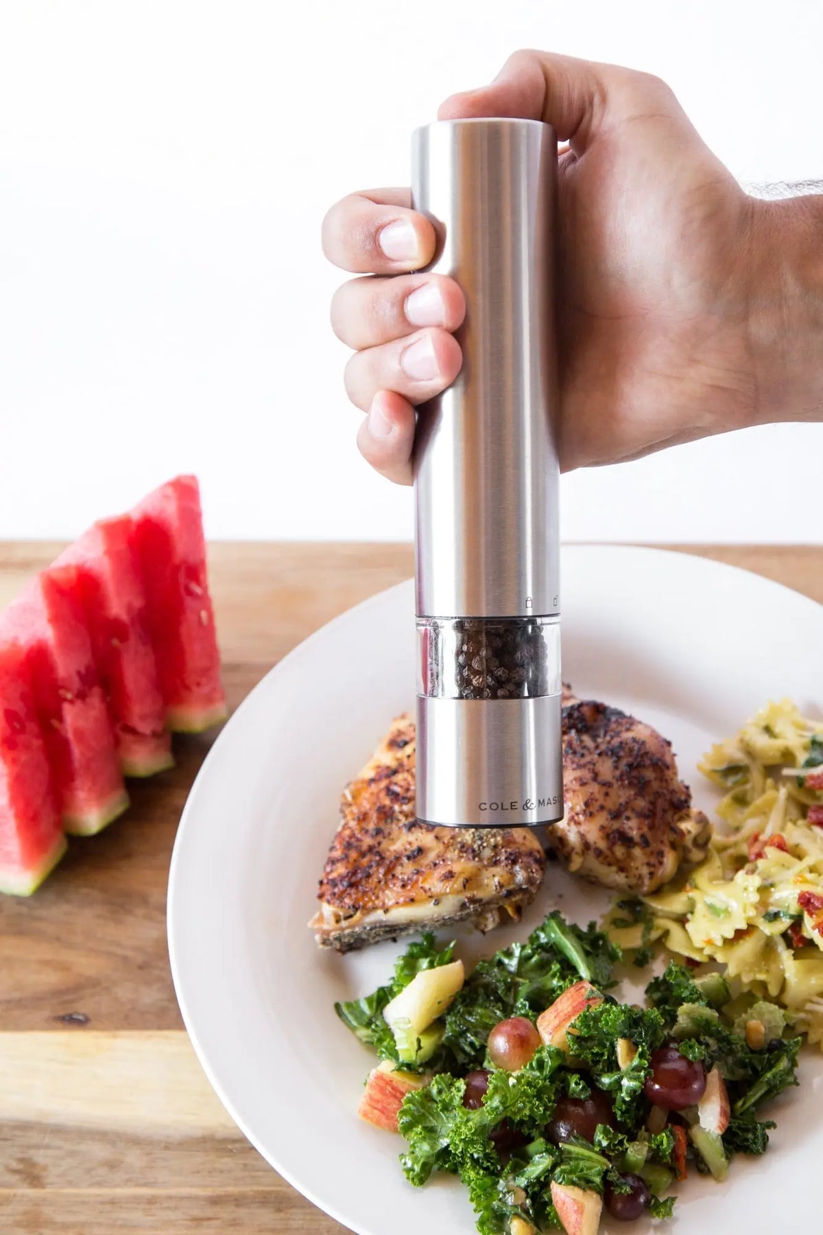 Cole & Mason Bicester ladattava pippurimylly teräs - Laatukaluste