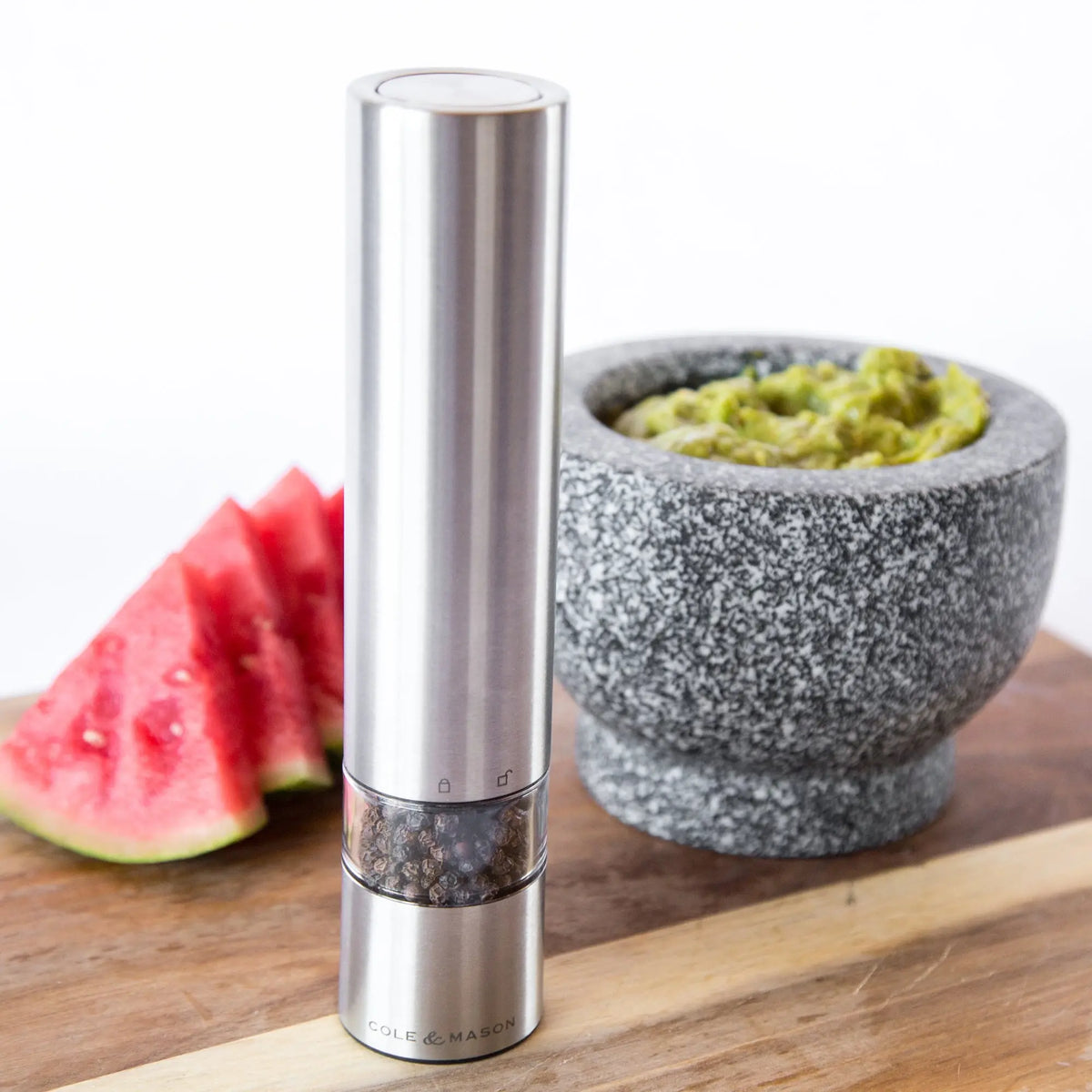 Cole & Mason Bicester ladattava pippurimylly teräs - Laatukaluste