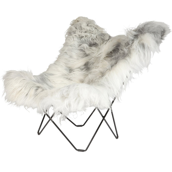 Cuero Iceland Mariposa lepakkotuoli Wild Natural harmaa - Laatukaluste