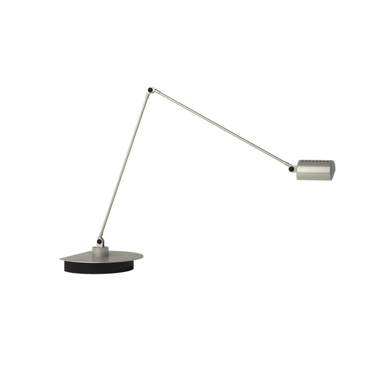 Lumina Daphine Cloe table lamp brushed nickel
