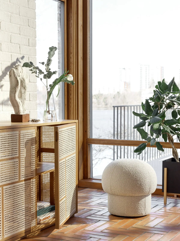 Design House Stockholm Air senkki korkea tammi/rottinki Design House Stockholm