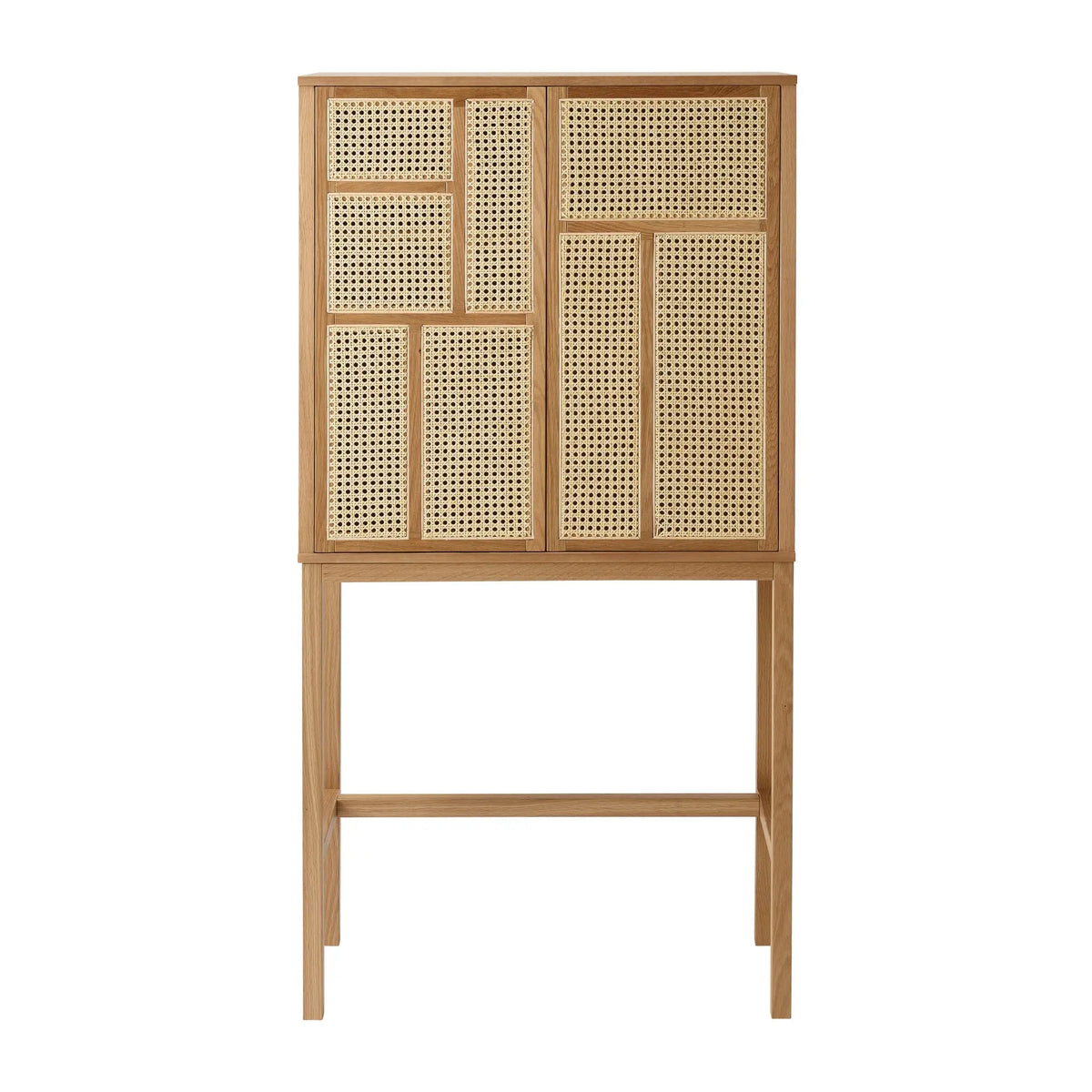 Design House Stockholm Air vitriini tammi/rottinki - Laatukaluste