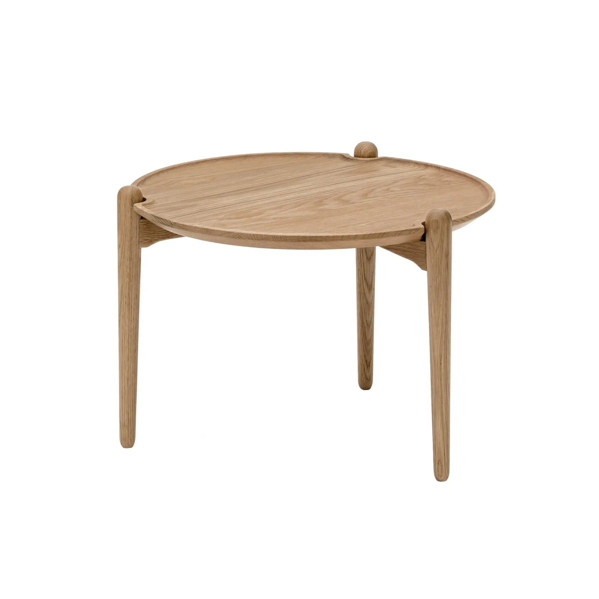 Design House Stockholm Aria sohvapöytä Ø50 tammi - Laatukaluste