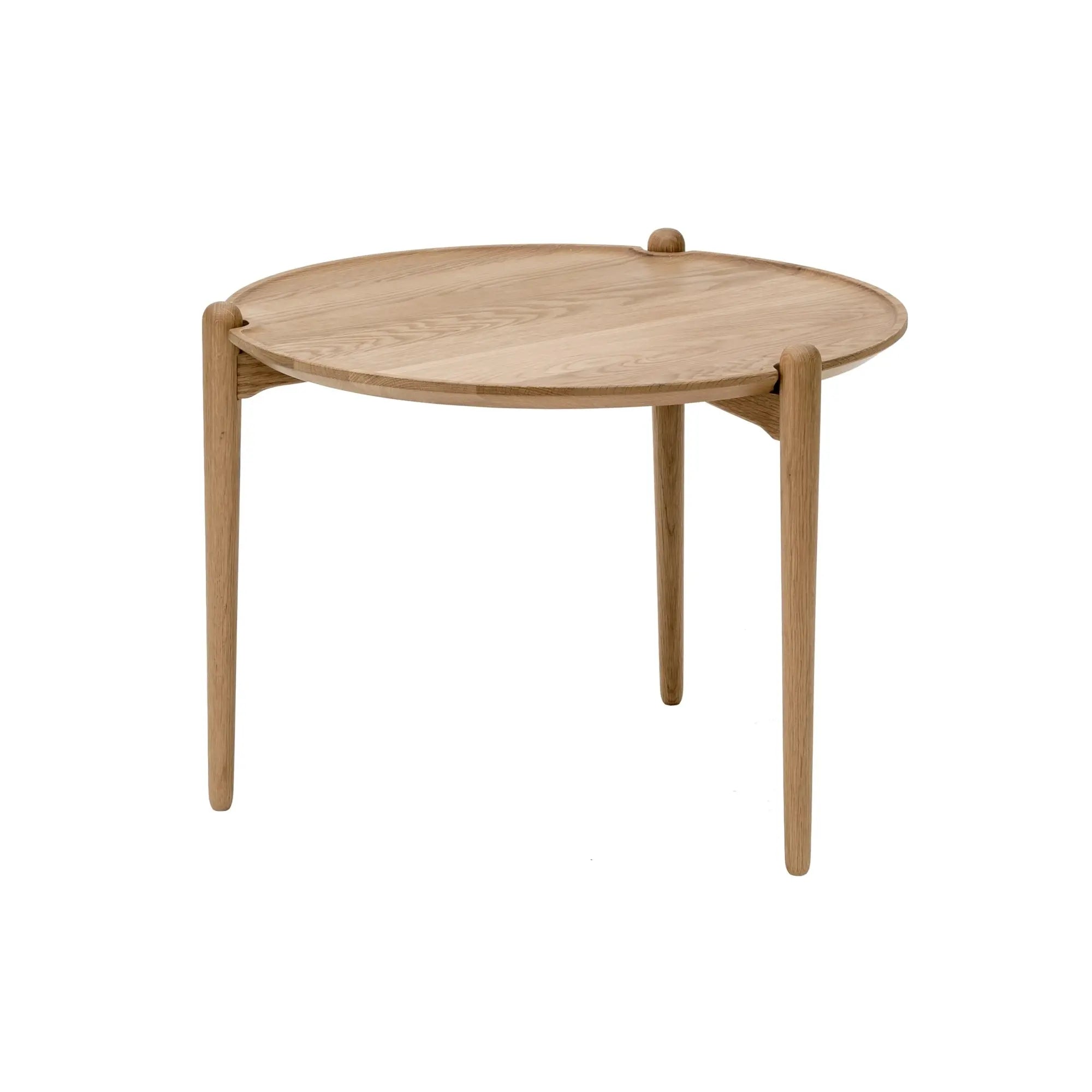 Design House Stockholm Aria sohvapöytä Ø60 tammi - Laatukaluste