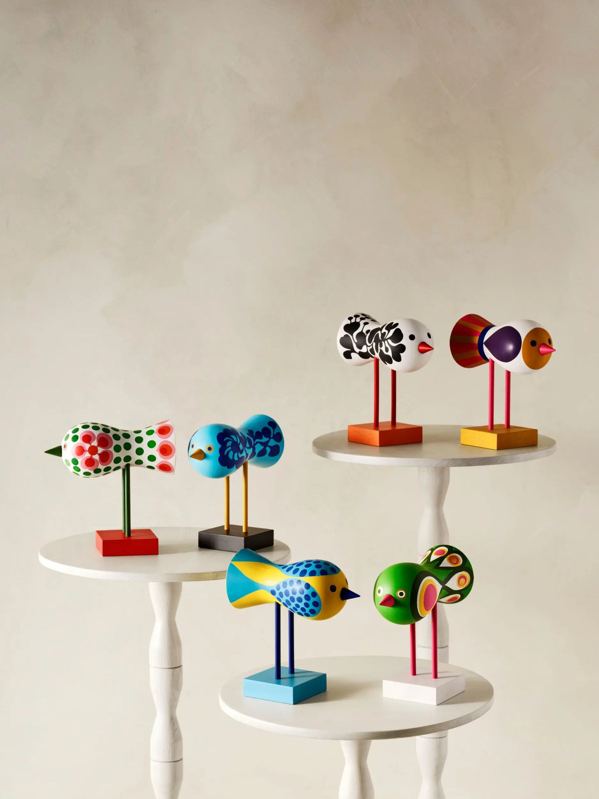 Design House Stockholm Birds 1967 No.5 monivärinen Design House Stockholm