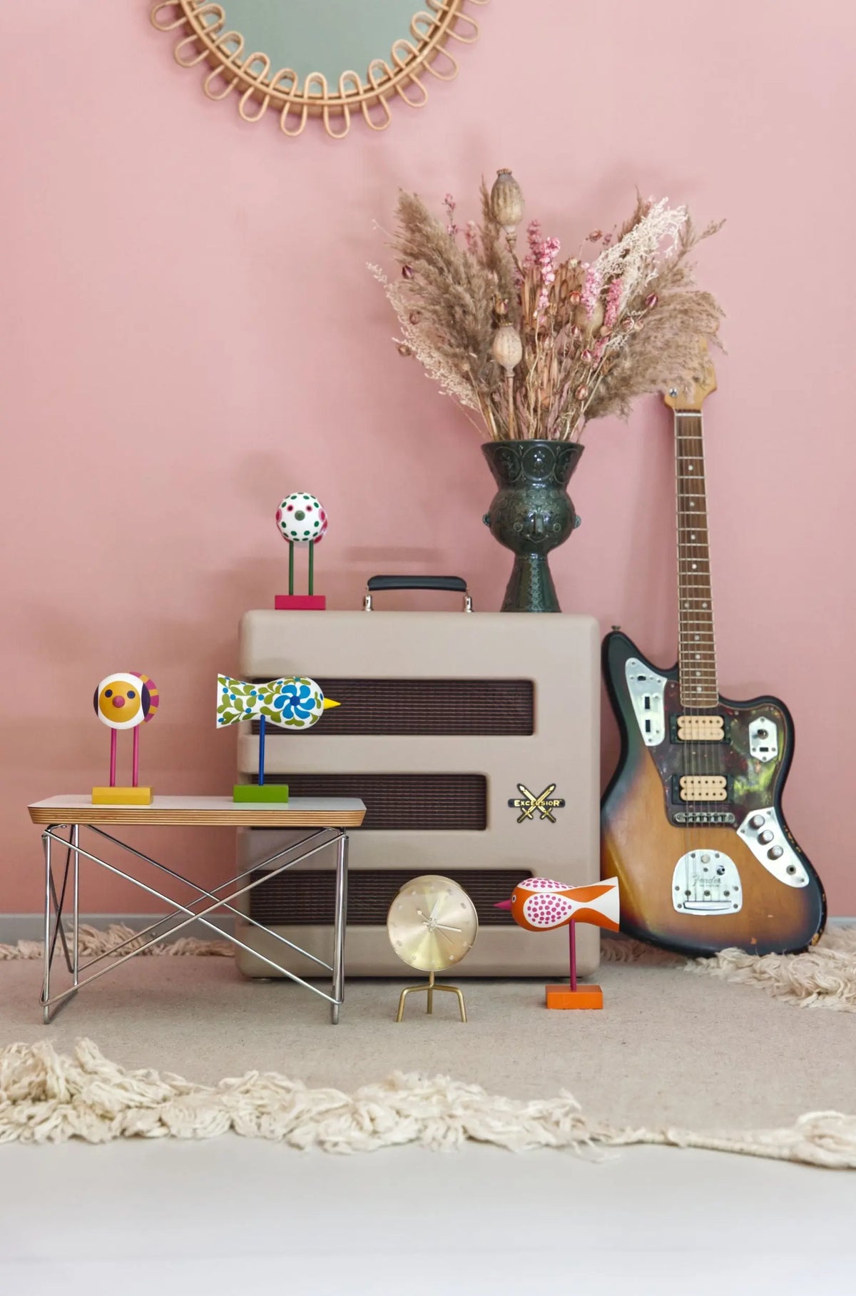 Design House Stockholm Birds 1967 No.7 monivärinen Design House Stockholm