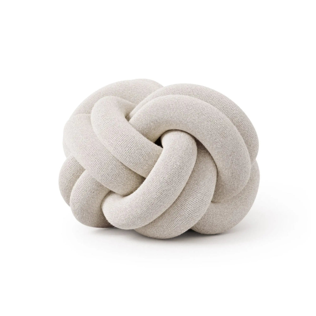 Design House Stockholm Knot tyyny kermanvalkoinen Design House Stockholm