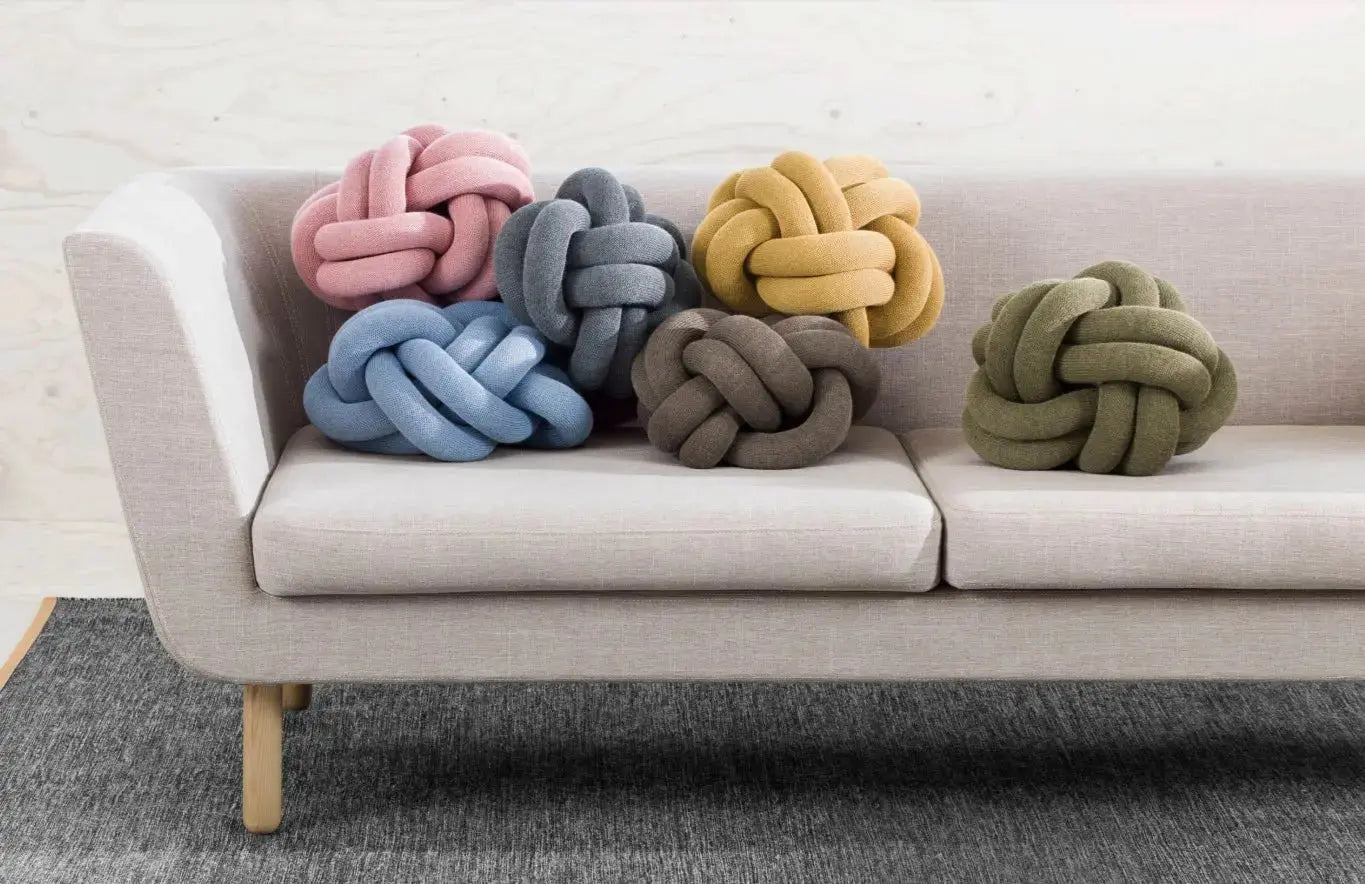 Design House Stockholm Knot tyyny vihreä - Laatukaluste