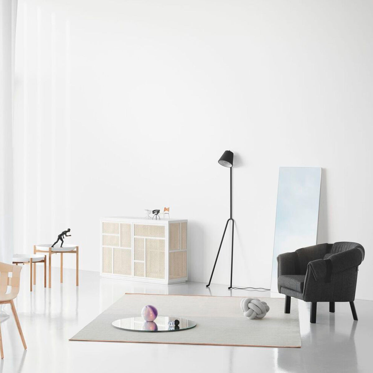 Design House Stockholm Mañana valaisin valkoinen - Laatukaluste
