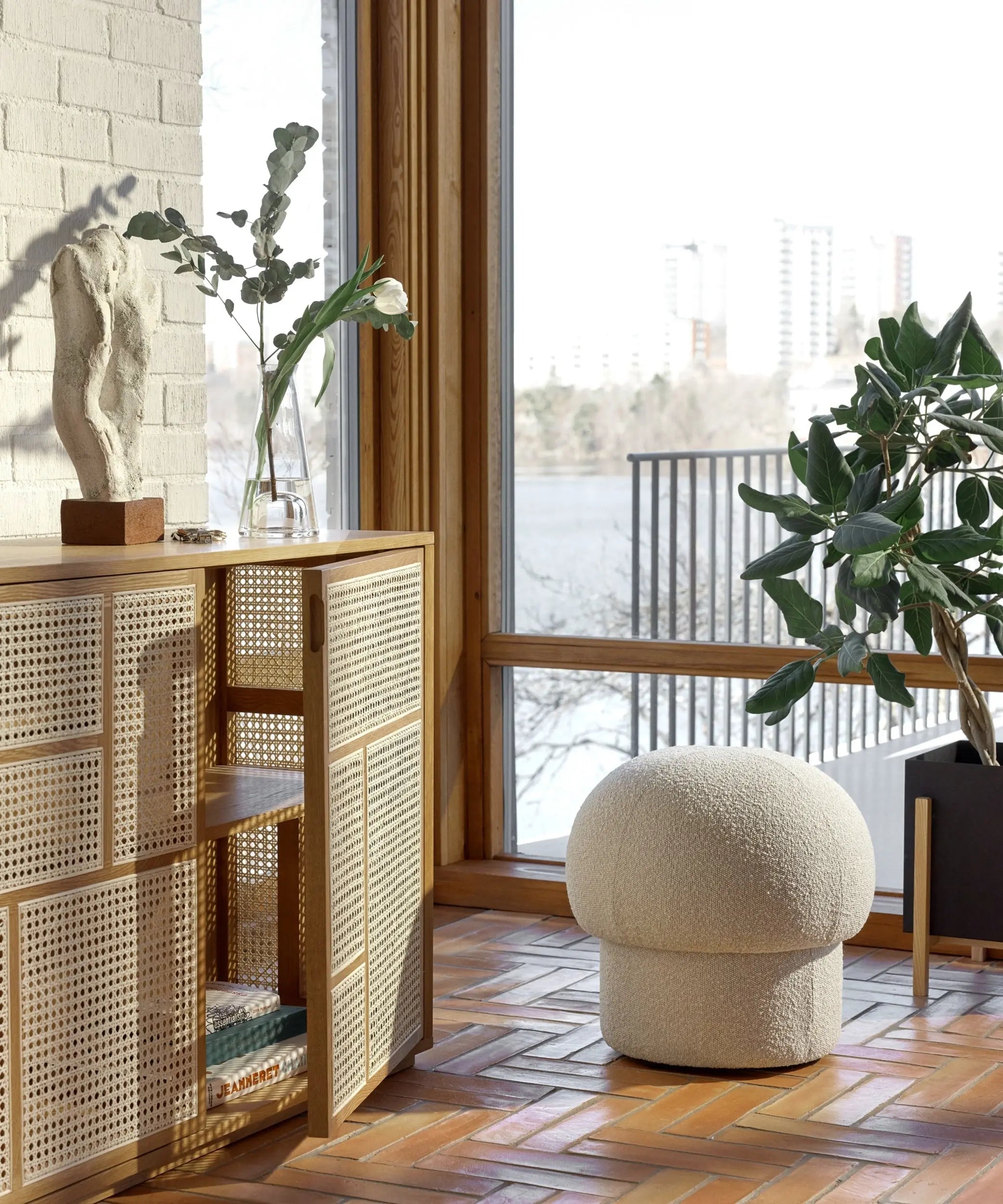 Design House Stockholm Uno rahi Ø50 luonnonvalkoinen Design House Stockholm