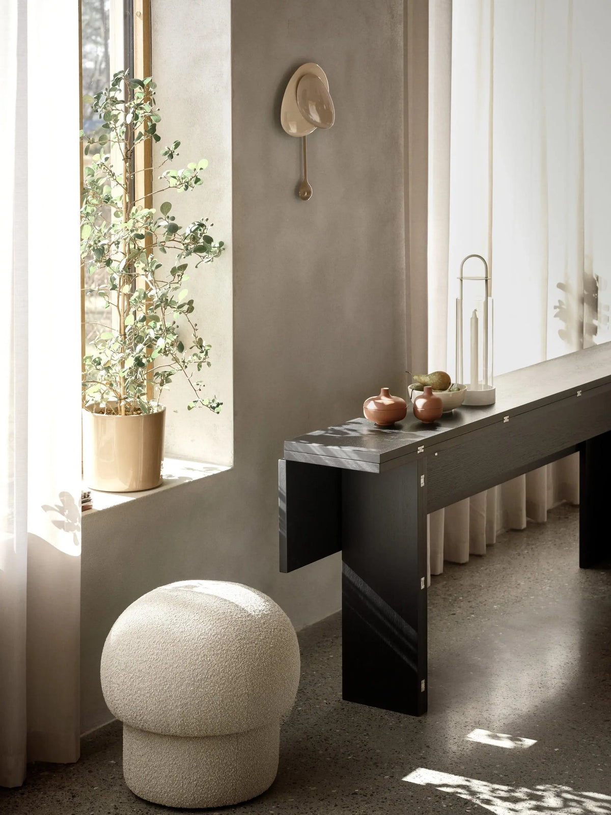 Design House Stockholm Uno rahi Ø50 luonnonvalkoinen Design House Stockholm