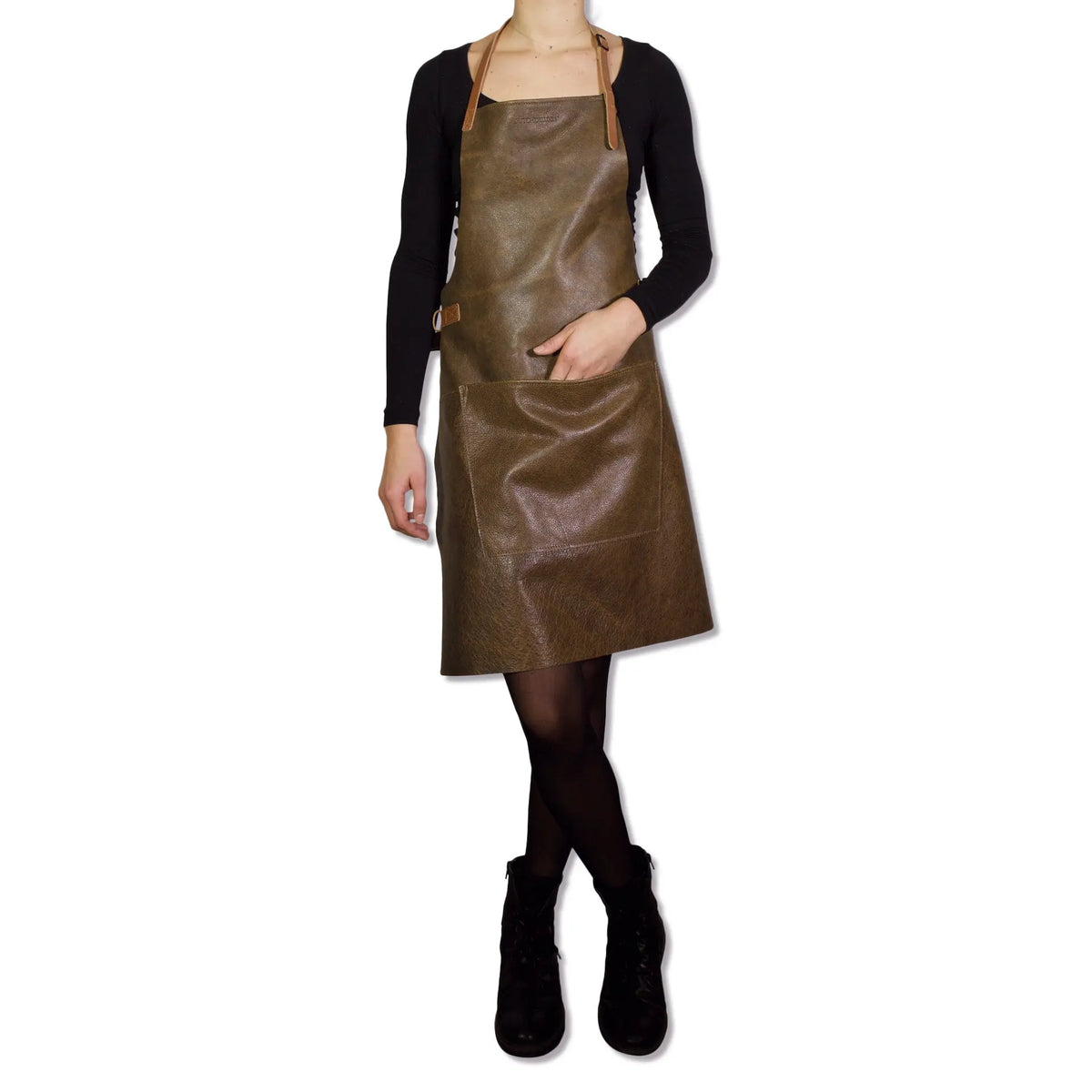 Dutchdeluxes BBQ esiliina vintage ruskea/konjakki - Laatukaluste