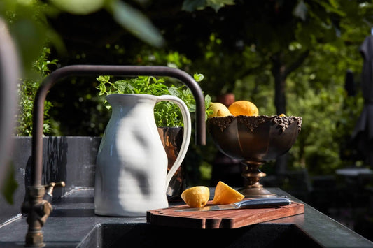 Dutchdeluxes Dented kannu valkoinen - Laatukaluste