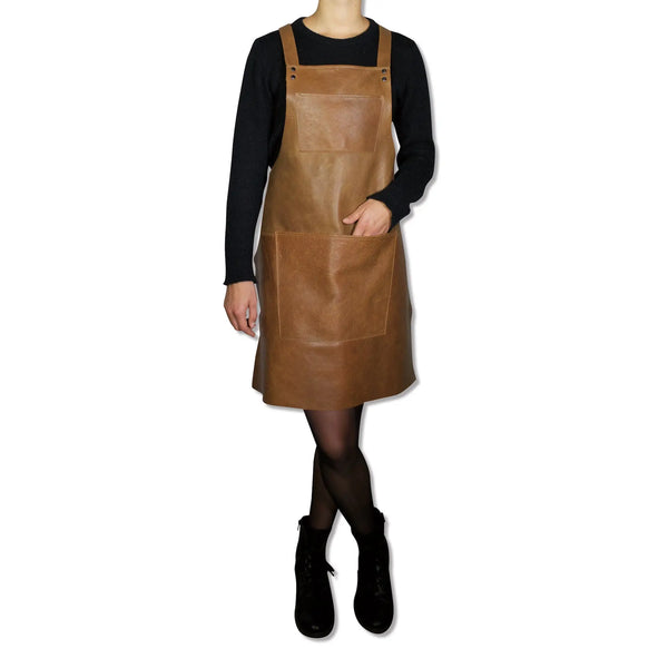 Dutchdeluxes Suspender esiliina vintage konjakki - Laatukaluste