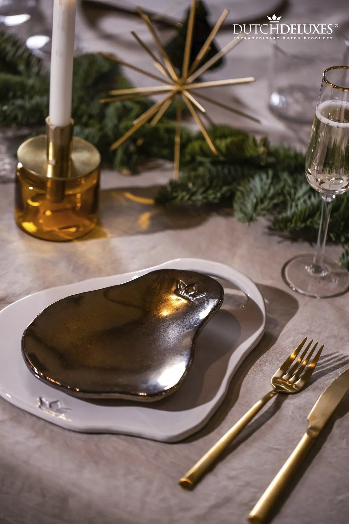 Dutchdeluxes alkupalalautanen matta platina - Laatukaluste