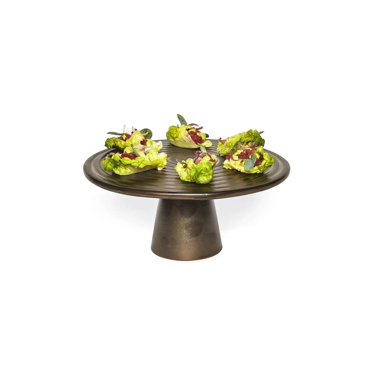 Dutchdeluxes tarjoilualusta matta platina keskikoko - Laatukaluste