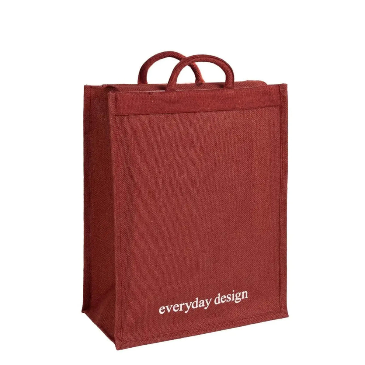Everyday Design Helsinki juuttikassi tummanpunainen Everyday Design