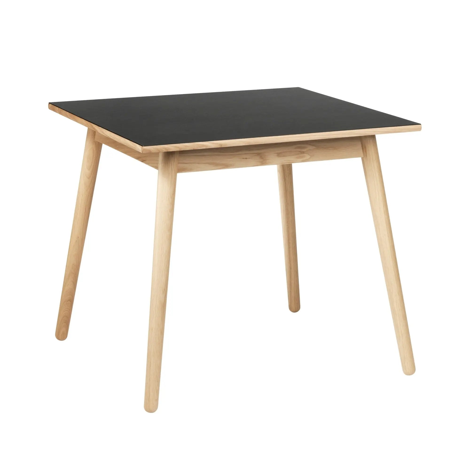 FDB Møbler C35A pöytä tammi/musta - Laatukaluste