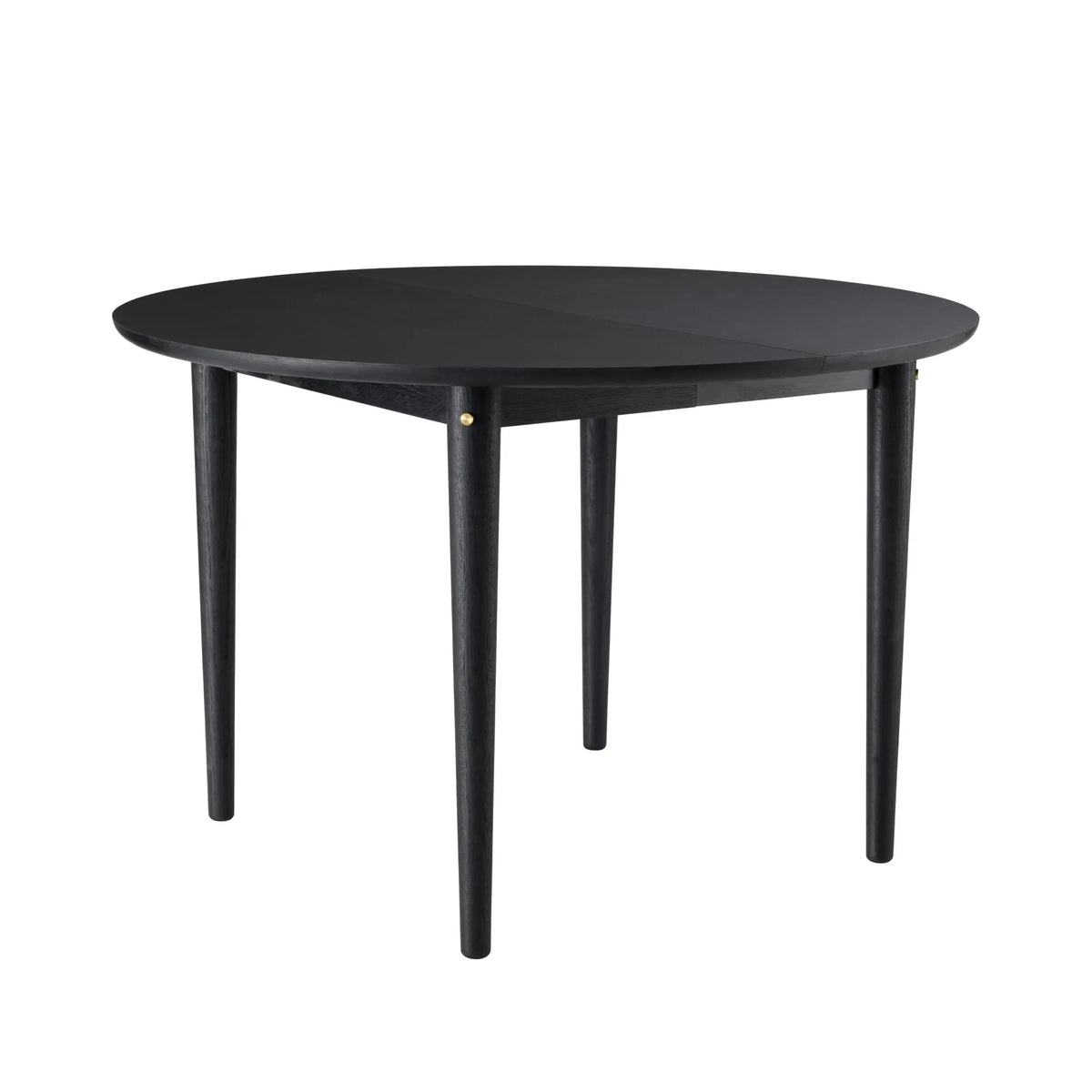 FDB Møbler C62E jatkettava pöytä musta - Laatukaluste