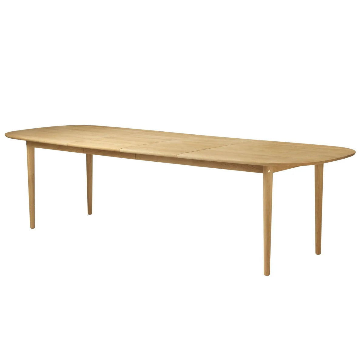 FDB Møbler C63E jatkettava pöytä jatkopaloilla öljytty tammi FDB Møbler
