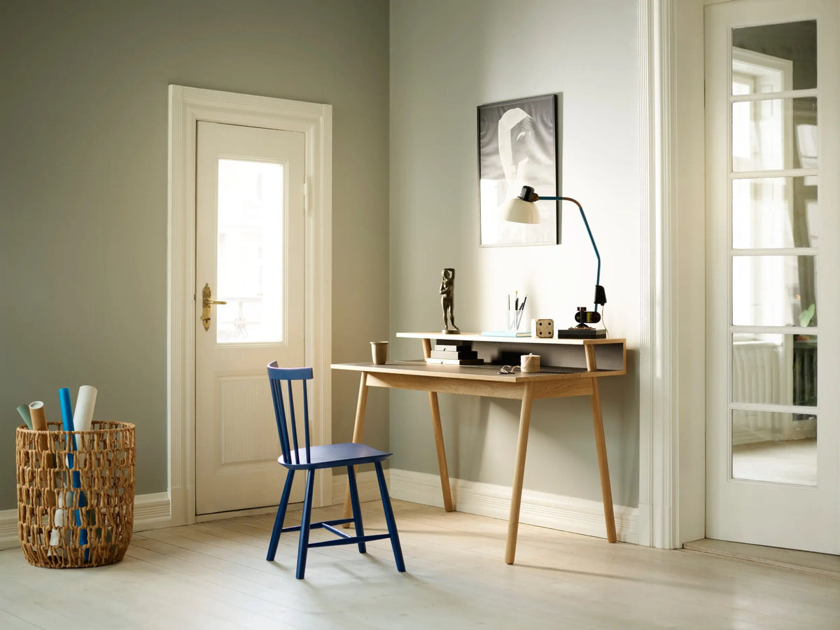 FDB Møbler C68 työpöytä tammi/musta FDB Møbler