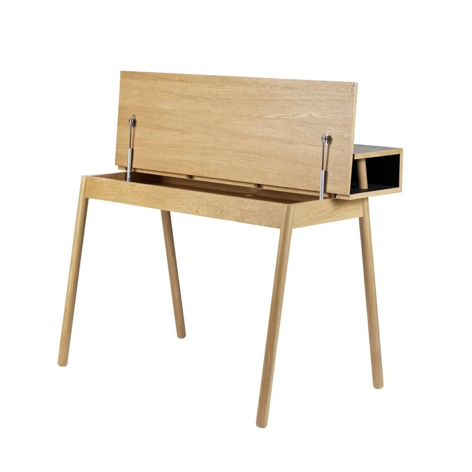 FDB Møbler C68 työpöytä tammi/musta FDB Møbler