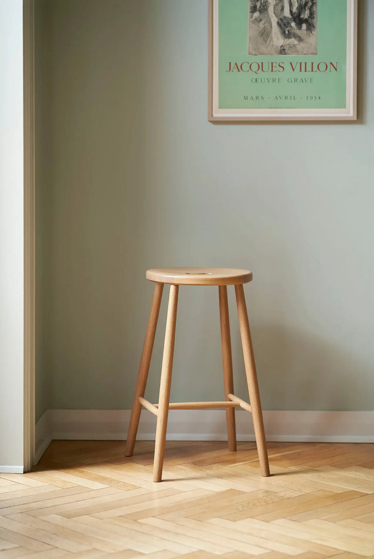 FDB Møbler J27C baarituoli 65cm tammi FDB Møbler