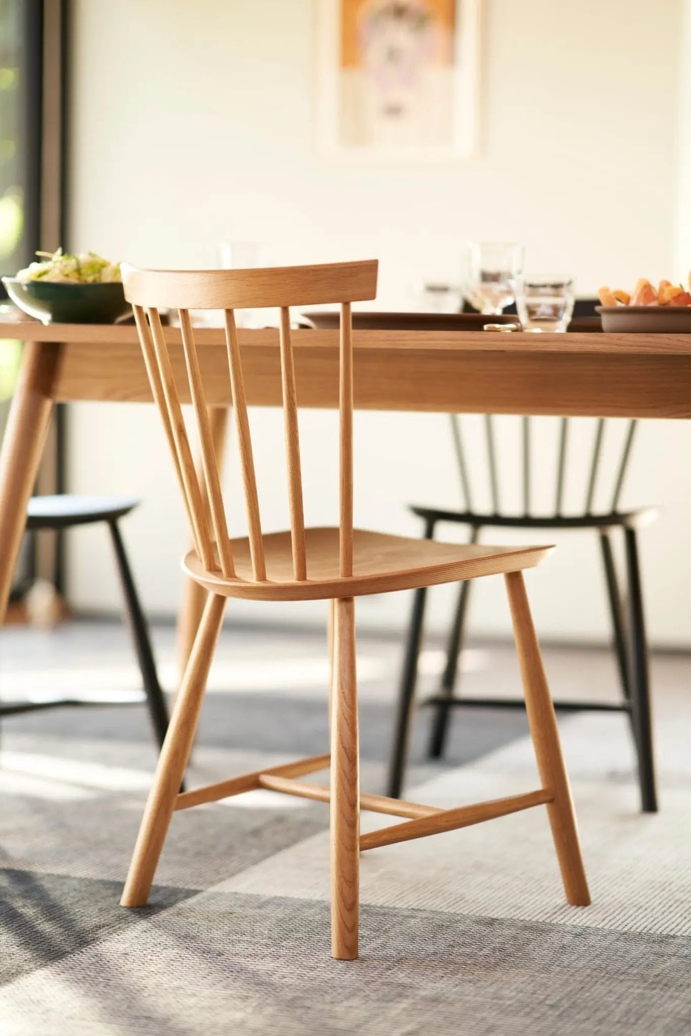 FDB Møbler J46 tuoli tammi - Laatukaluste