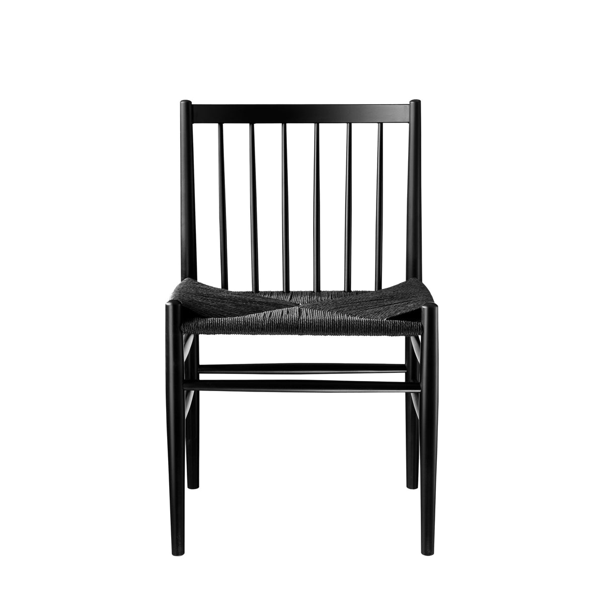 FDB Møbler J80 tuoli musta/musta - Laatukaluste