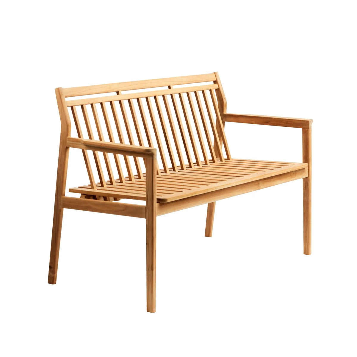 FDB Møbler M12 Sammen penkki ölytty tiikki FDB Møbler